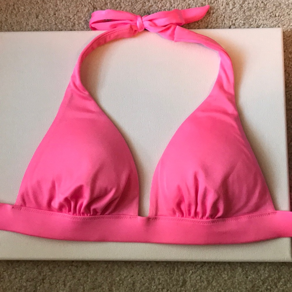 VS HOT PINK PU Bikini top!